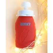 DOMKY SILIKONOVÁ KAPSIČKA ČERVENÁ 180ML - DOMKY PLNITELNÉ KAPSIČKY - DĚTSKÉ ZBOŽÍ