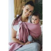 LITTLE FROG RING SLING PURE LINEN HUTT LAGOON - S (1,7 M) - LITTLE FROG /BELOVED SLINGS RING SLING{% if kategorie.adresa_nazvy[0] != zbozi.kategorie.nazev %} - ŠÁTKY{% endif %}
