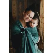 LITTLE FROG RING SLING MALACHITE - S (1,7 M) - LITTLE FROG /BELOVED SLINGS RING SLING - ŠÁTKY