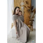 LITTLE FROG RING SLING - NUTTY CUBE - S (1,7 M) - LITTLE FROG /BELOVED SLINGS RING SLING - ŠÁTKY