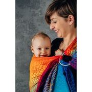 LENNYLAMB RING SLING - RAINBOW LOTUS - STANDARD 1,8 M - LENNYLAMB RING SLING - ŠÁTKY