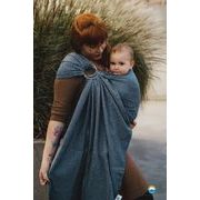 LITTLE FROG RING SLING - CLOUDY CUBE - S (1,7 M) - LITTLE FROG /BELOVED SLINGS RING SLING{% if kategorie.adresa_nazvy[0] != zbozi.kategorie.nazev %} - ŠÁTKY{% endif %}