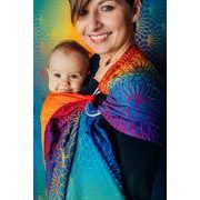LENNYLAMB RING SLING - RAINBOW LOTUS - STANDARD 1,8 M - LENNYLAMB RING SLING - ŠÁTKY