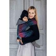 LENNYHYBRID NOSÍTKO STANDARD - PEACOCK'S TAIL - BLACK OPAL (MERINO, HEDVÁBÍ, KAŠMÍR) - LENNYHYBRID{% if kategorie.adresa_nazvy[0] != zbozi.kategorie.nazev %} - NOSÍTKA{% endif %}