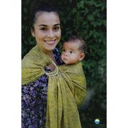 LITTLE FROG RING SLING - GOLDEN BOHO M (2,1 M) - LITTLE FROG /BELOVED SLINGS RING SLING{% if kategorie.adresa_nazvy[0] != zbozi.kategorie.nazev %} - ŠÁTKY{% endif %}