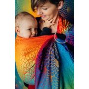 LENNYLAMB RING SLING - RAINBOW LOTUS - STANDARD 1,8 M - LENNYLAMB RING SLING - ŠÁTKY