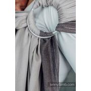 LENNYLAMB MY FIRST RING SLING - COOL GREY - STANDARD 1,8 M - LENNYLAMB RING SLING - ŠÁTKY