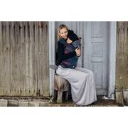 LENNYHYBRID NOSÍTKO STANDARD - PEACOCK'S TAIL - BLACK OPAL (MERINO, HEDVÁBÍ, KAŠMÍR) - LENNYHYBRID - NOSÍTKA