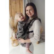 LITTLE FROG NOSÍTKO PRIME - PRIME COSY LOVE – BROWN HEARTS - PRIME (4 KG - 24 M) - NOSÍTKA