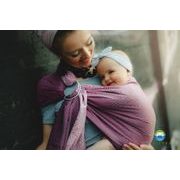 LITTLE FROG RING SLING - PEONY CUBE - M - LITTLE FROG /BELOVED SLINGS RING SLING{% if kategorie.adresa_nazvy[0] != zbozi.kategorie.nazev %} - ŠÁTKY{% endif %}