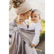 LITTLE FROG RING SLING - QUARTZ - M - LITTLE FROG /BELOVED SLINGS RING SLING{% if kategorie.adresa_nazvy[0] != zbozi.kategorie.nazev %} - ŠÁTKY{% endif %}