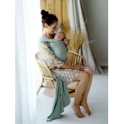 LITTLE FROG ELASTICKÝ ŠÁTEK NA NOŠENÍ MIMINEK - SALVIA - LITTLE FROG - ŠÁTKY