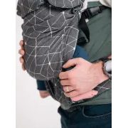 MONILU UNI NOSÍTKO - CUBES BLACK + SLINTÁČKY - MONILU UNI - NOSÍTKA