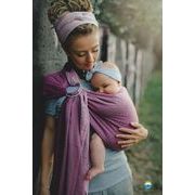 LITTLE FROG RING SLING - PEONY CUBE - M - LITTLE FROG /BELOVED SLINGS RING SLING - ŠÁTKY