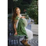 LITTLEFROG RING SLING LINEN LIGHTNESS - M (2 M) - LITTLE FROG /BELOVED SLINGS RING SLING - ŠÁTKY