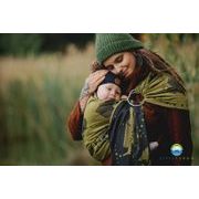 LITTLE FROG RING SLING - GOLD WANDERLUST M (2,1 M) - LITTLE FROG /BELOVED SLINGS RING SLING - ŠÁTKY