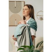 LENNY LAMB BASIC LINE RING SLING- LITTLE HERRINGBONE BABY MINT - STANDARD 1,8 M - LENNYLAMB RING SLING{% if kategorie.adresa_nazvy[0] != zbozi.kategorie.nazev %} - ŠÁTKY{% endif %}