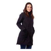 SOFTSHELLOVÁ NOSÍCÍ BUNDA ANDREA + TĚHOTENSKÁ VSADKA - ČERNÁ - JOŽÁNEK NOSÍCÍ OBLEČENÍ - NOSÍCÍ OBLEČENÍ