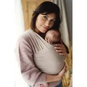 LITTLE FROG ELASTICKÝ ŠÁTEK NA NOŠENÍ MIMINEK - ROYAL BEIGE - LITTLE FROG - ŠÁTKY