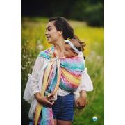 LITTLE FROG RING SLING - FLOWER BLOOM M (2,1 M) - LITTLE FROG /BELOVED SLINGS RING SLING - ŠÁTKY