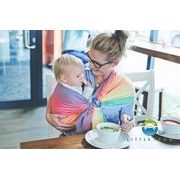 LITTLE FROG RING SLING - SANDY AMMOLITE - M - LITTLE FROG /BELOVED SLINGS RING SLING - ŠÁTKY