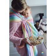 LITTLE FROG RING SLING - SPECTROLITE - M - LITTLE FROG /BELOVED SLINGS RING SLING{% if kategorie.adresa_nazvy[0] != zbozi.kategorie.nazev %} - ŠÁTKY{% endif %}