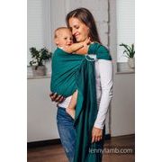 LENNY LAMB BASIC LINE RING SLING - EMERALD - STANDARD 1.8M - LENNYLAMB RING SLING{% if kategorie.adresa_nazvy[0] != zbozi.kategorie.nazev %} - ŠÁTKY{% endif %}