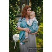 LENNY LAMB RING SLING (45% LEN, 35% BAVLNA, 20% TUSSAH HEDVÁBÍ) - QUEEN OF THE NIGHT - SPARK - STANDARD 1.8M - LENNYLAMB RING SLING{% if kategorie.adresa_nazvy[0] != zbozi.kategorie.nazev %} - ŠÁTKY{% endif %}