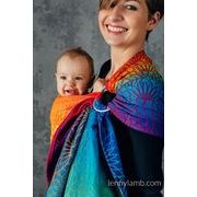 LENNYLAMB RING SLING - RAINBOW LOTUS - STANDARD 1,8 M - LENNYLAMB RING SLING - ŠÁTKY