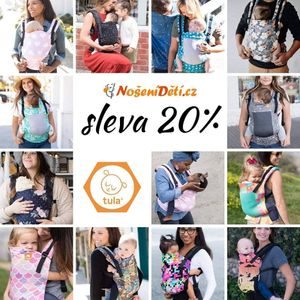 📣 Jarní 20% SLEVA na vybrané designy nosítek Tula 🎉Miminkovské, rostoucí Free to Grow i batolecí, vše do vyprodání zásob. Nenec