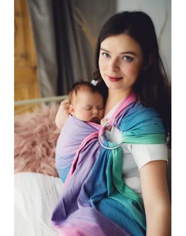 Little Frog ring sling Bamboo Zircon - M (2,1 m)