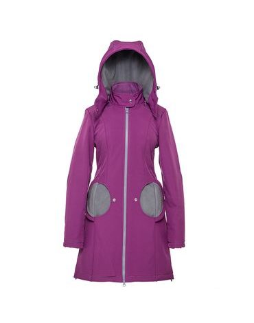 Liliputi kabát 4v1 2017 violet-grey
