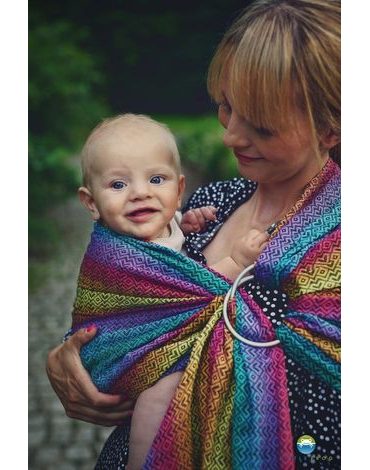 Little Frog ring sling - In Love - S (1,7 m)