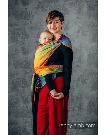 LennyHybrid nosítko Standard - RAINBOW LOTUS