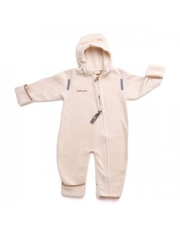 Hoppediz fleece overal Creme