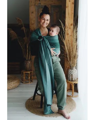 Little Frog ring sling Malachite - S (1,7 m)