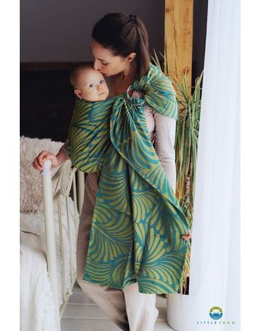 Little Frog ring sling - Spring Plumes - S (1,7 m)