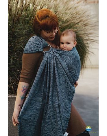 Little Frog ring sling - Cloudy Cube - S (1,7 m)