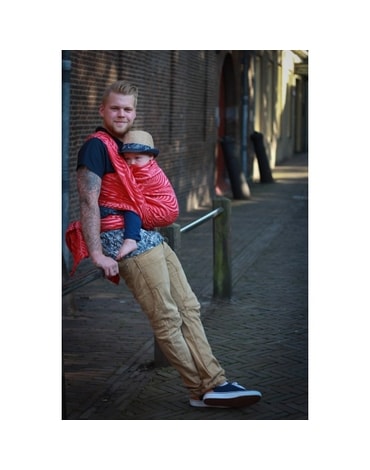 Yaro Dandy red white hemp