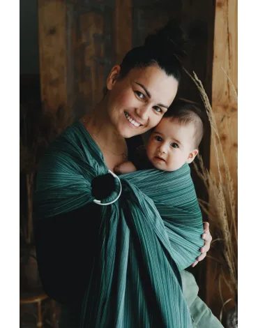 Little Frog ring sling - Malachite - M (2 m)