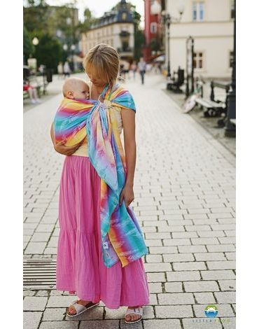 Little Frog ring sling - Power of Wind M (2,1 m)