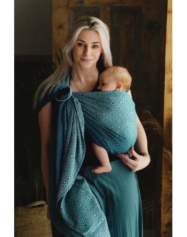 Little Frog ring sling Jade Cube - M (2m)