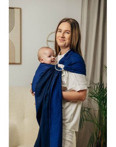 Lenny Lamb Basic Line ring sling - COBALT - standard 1.8m