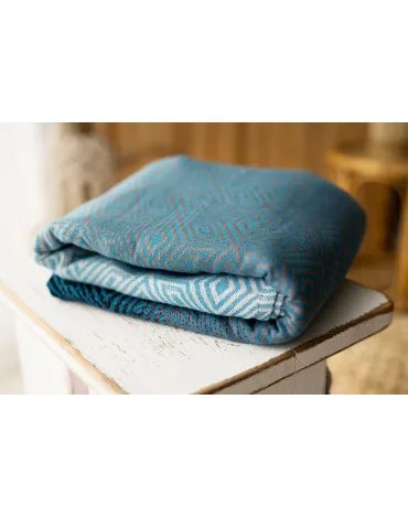 Little Frog šátek - Tencel Atmosphere Cube