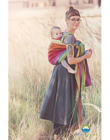 Little Frog Agate Choco se lnem