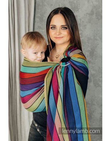 Lenny Lamb ring sling - CAROUSEL OF COLORS - standard 1.8m