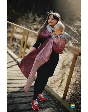 Little Frog ring sling - Ruby Cube - S (1,7 m)