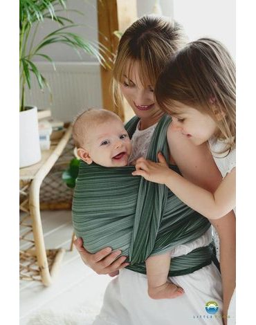 Little Frog šátek - Verdelit s bambusem