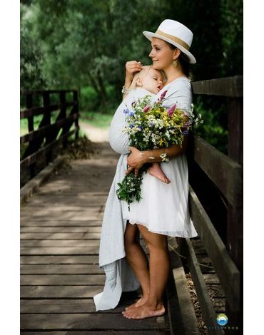 Little Frog šátek - Silver Wildness