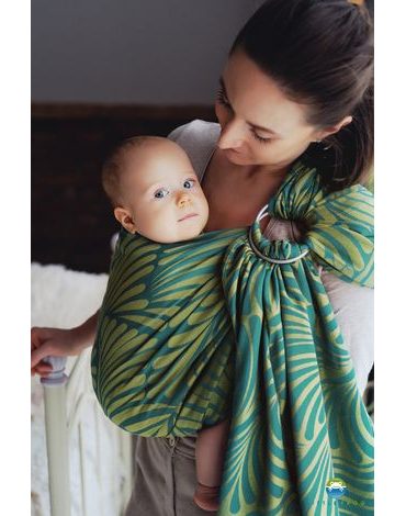 Little Frog ring sling - Spring Plumes M (2,1 m)
